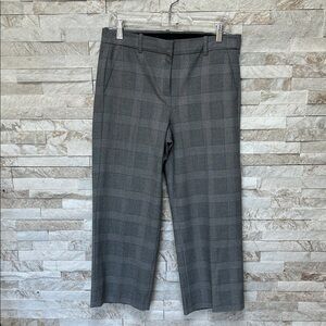 Gray Plaid Trousers